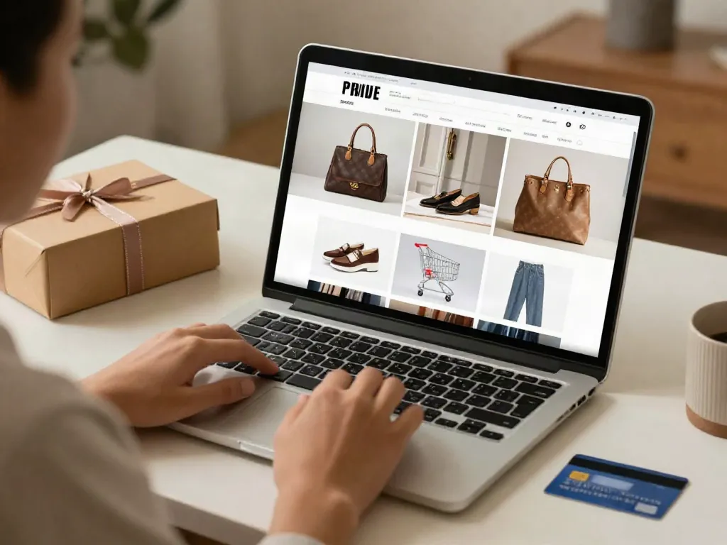 Explore Prime reps' premium replica designer products online shopping experience.