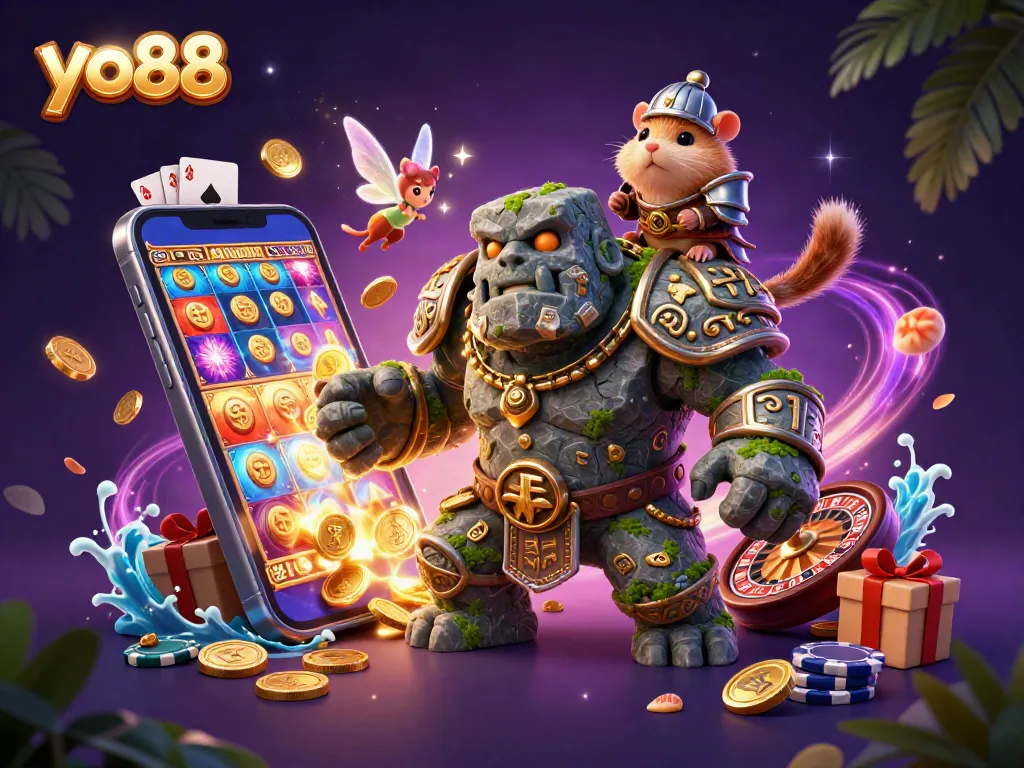 Experience the excitement of yo88 with thrilling slot game bonuses and shimmering rewards