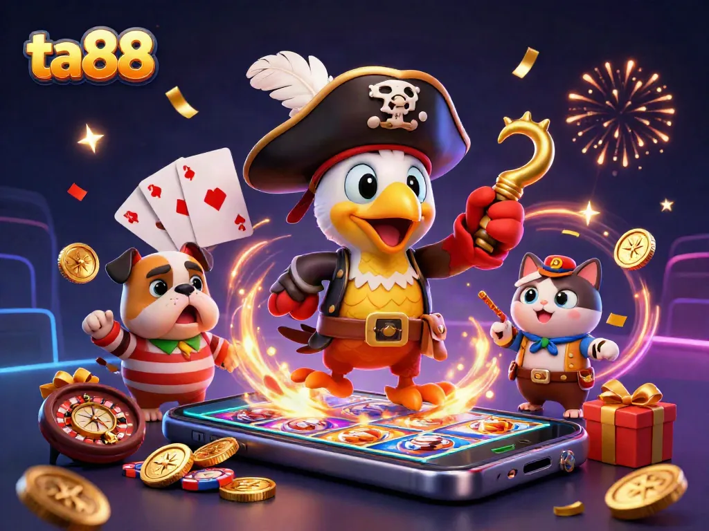 Experience thrilling wins with ta88 in a vibrant 3D casino adventure featuring dynamic characters and rich game elements.