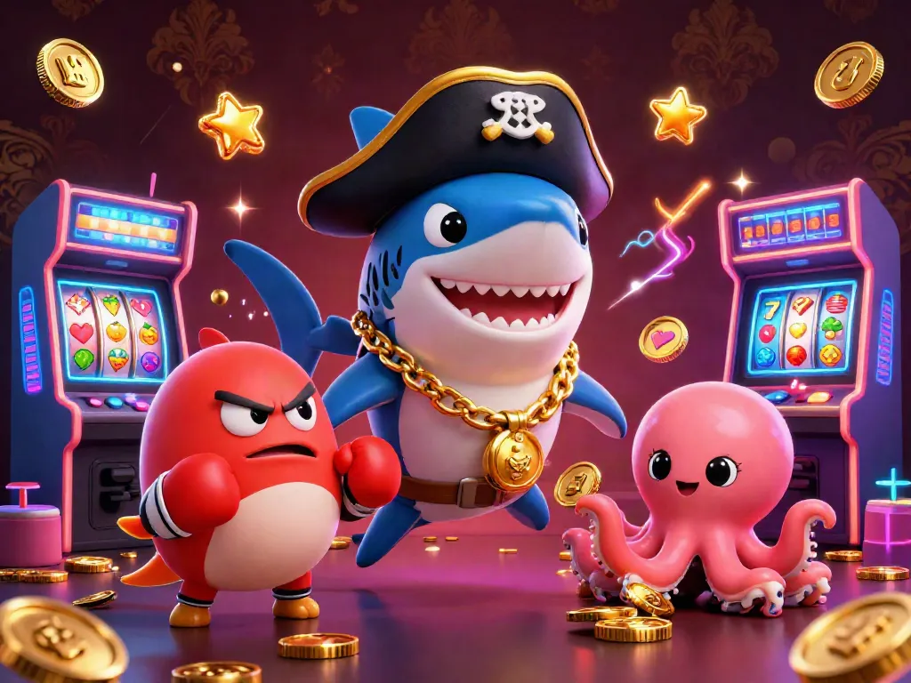 Engage with game98win's thrilling slots experience, featuring vibrant characters and dynamic casino elements.