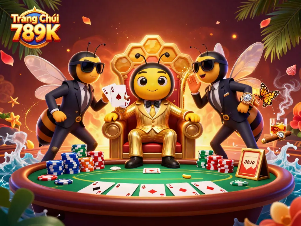 Experience the excitement of Trang Chủ 789K with vibrant characters and a rich casino atmosphere.
