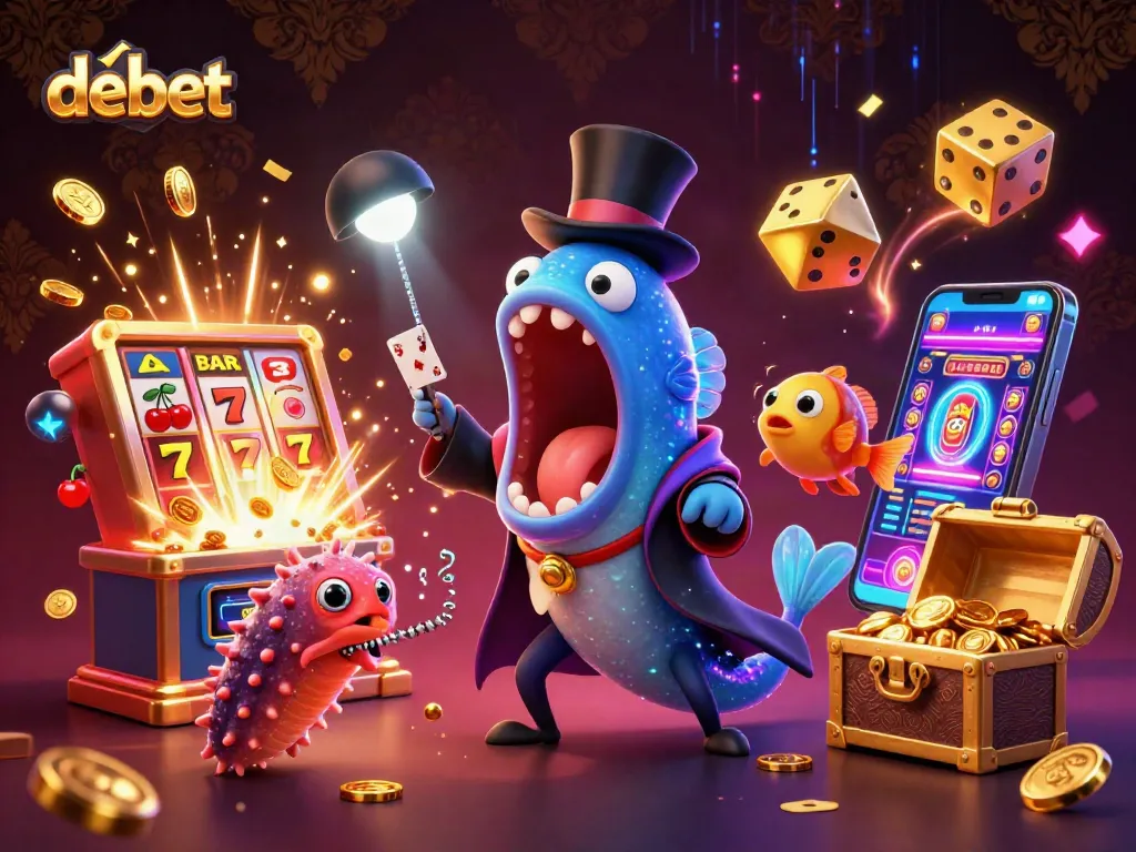 Debet offers exciting 3D live casino experiences with vibrant games, bursting with energy and magic.