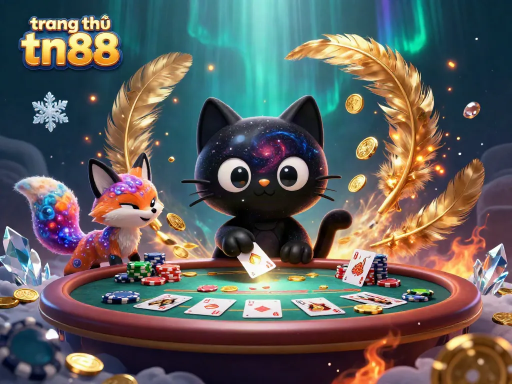 Engage in thrilling games at trang chủ tn88 with a cosmic-themed casino featuring vibrant characters and dynamic elements.